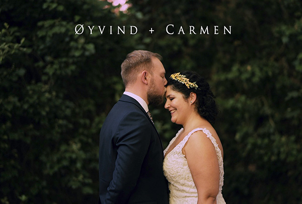 Vídeo de boda bonito de Cris Chamorro. Boda de Carmen y Øyvind